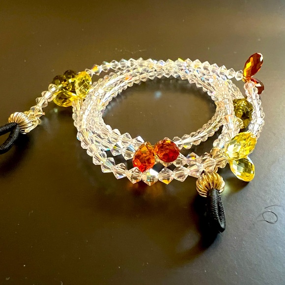 Swarovski Eyeglasses chain - Picture 1 of 8